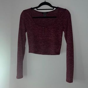 Forever 21 Cropped Long Sleeve